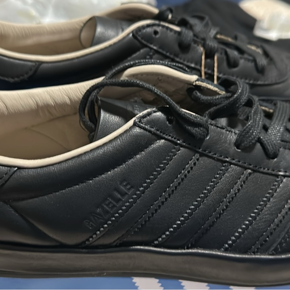 Adidas Men's Dark Leather Sneakers - Picture 3 of 6